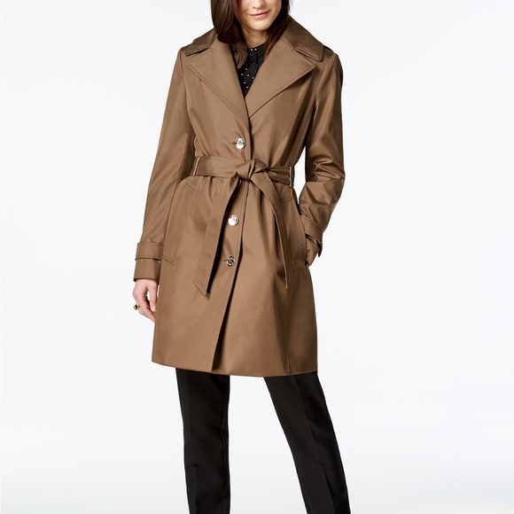 Calvin Klein Jackets & Blazers - Calvin Klein Belted Water Resistant Trench Coat